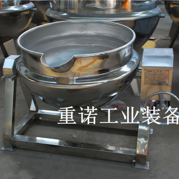 蒸汽夹层锅参数_菏泽夹层锅_电加热夹层锅的使用说明