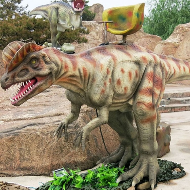 骑乘龙  投币恐龙坐骑  仿真行走恐龙   骑乘恐龙模型   可以乘坐的恐龙