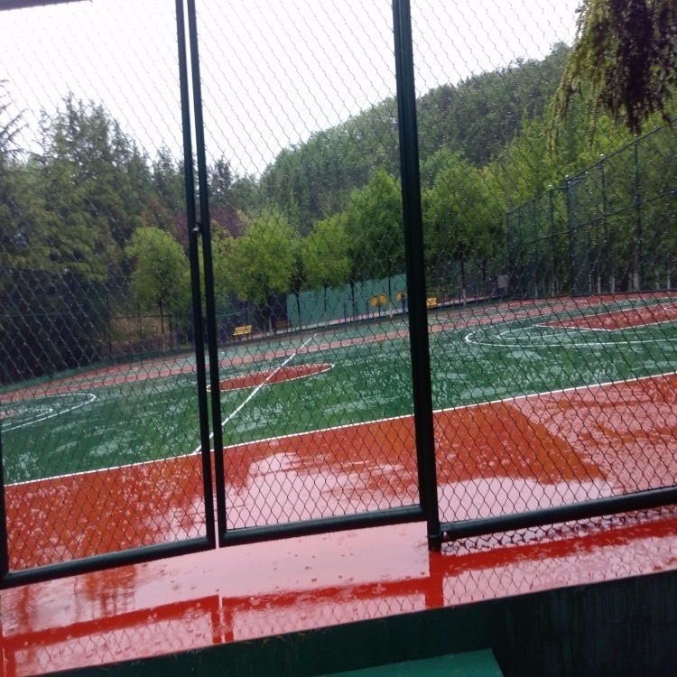 围网翻新 青岛球场围网安装 篮球场围网