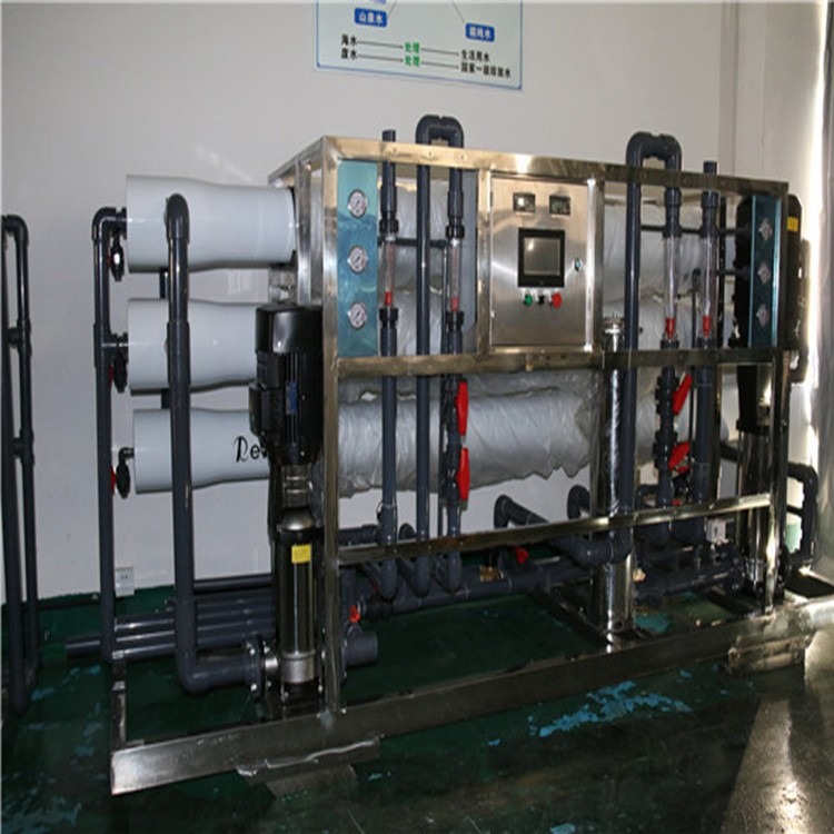 原水硬水软化处理装置达旺工业去离子水机RO反渗透设备安装好和RO膜配件更换维修