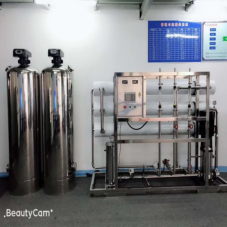 宣城市电子芯片制造用去离子水纯化水处理达旺反渗透设备工业纯水机净水机
