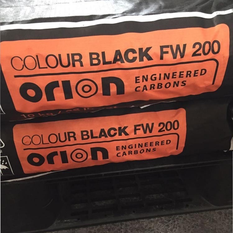 进口直供 全系原德固赛ORION欧励隆特高色素炭黑FW200 高黑度值高色素碳黑