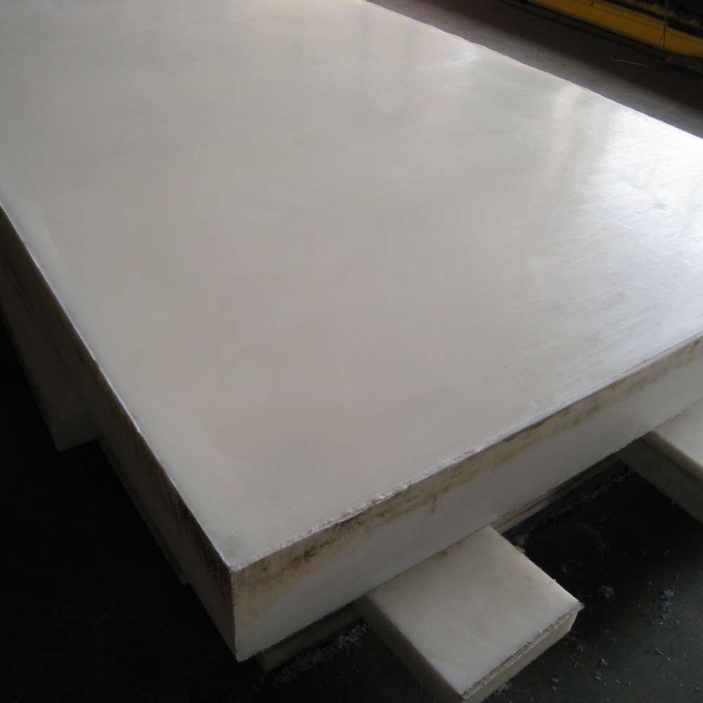 现货直销pe板 40mm耐磨防冲白色pe板材加工厂家直销聚乙烯板
