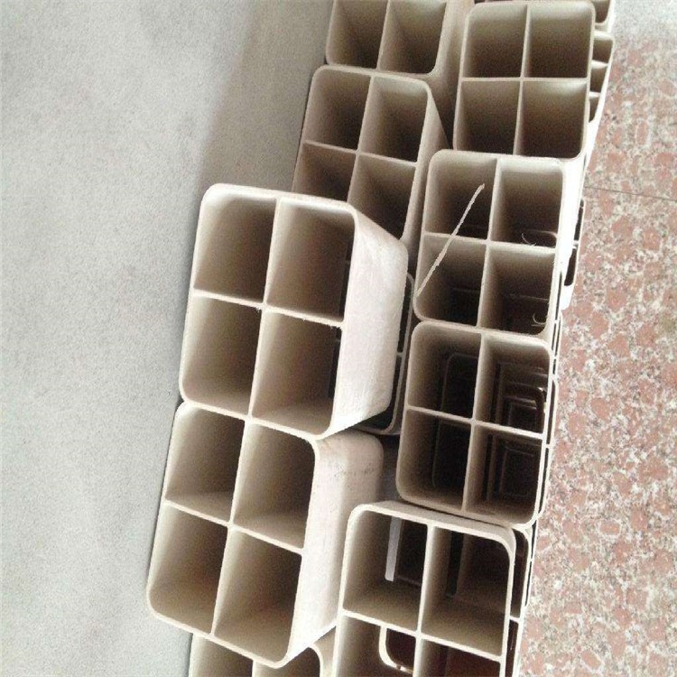 天津宝坻多孔PVC格栅管 供应单孔 四孔 六孔 九孔格栅管厂家