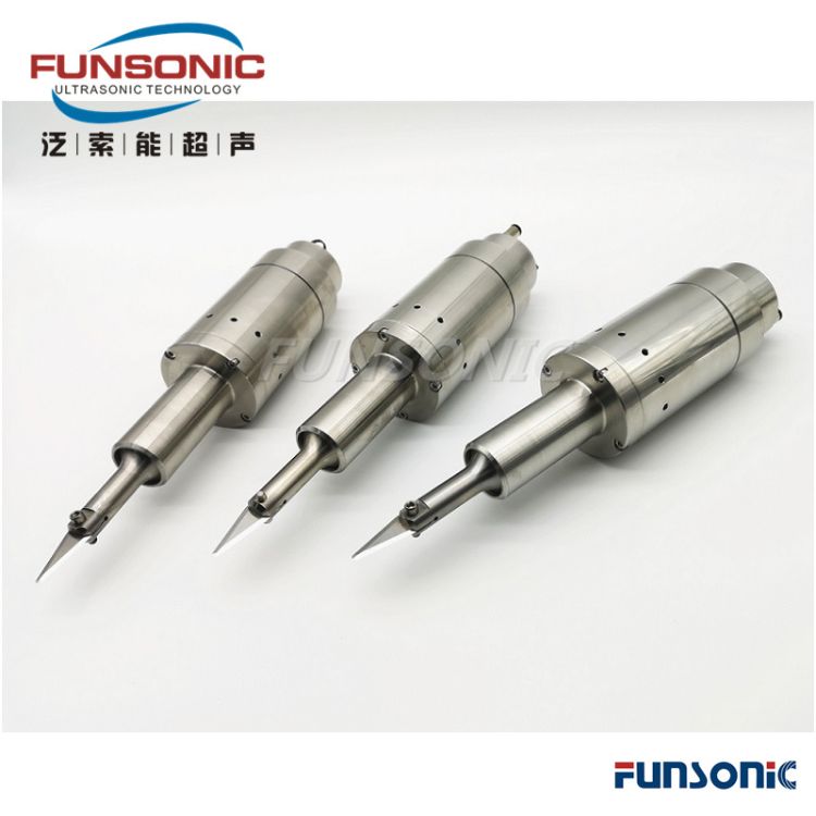FUNSONIC  厂家直销 30K超声波机装式切割刀 塑料橡胶切割机 机械手专用