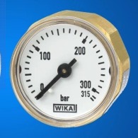 潜水瓶医用氧气瓶小压力表27mm直径WIKA威卡不锈钢原装进口压力表111.12.027