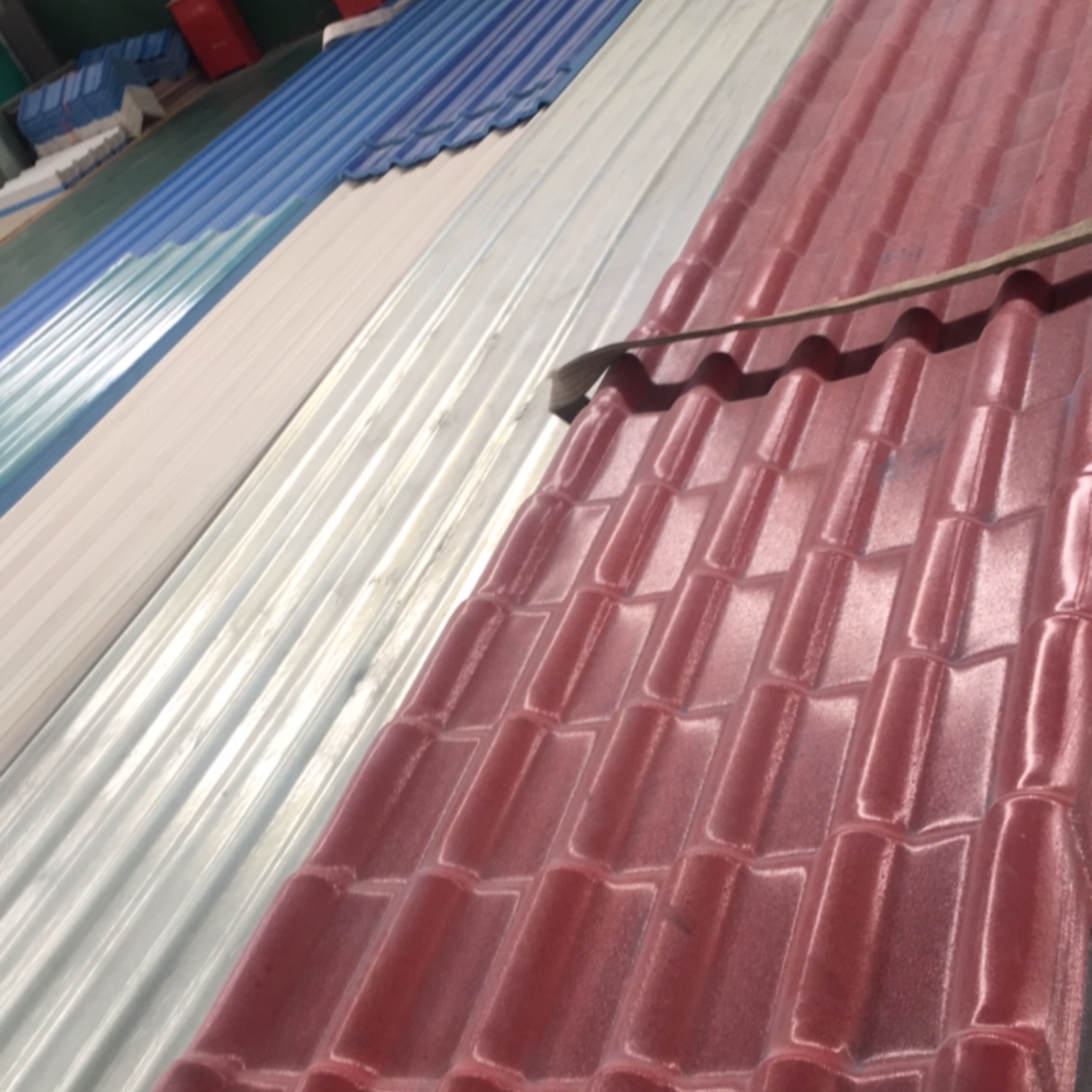 江苏省新沂市艾珀耐特阻燃型采光板 透明玻璃钢瓦 波形采光板 frp采光瓦 屋面采光板