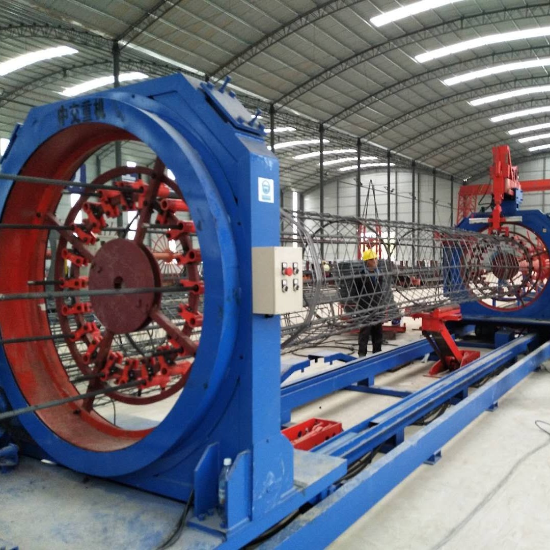 中国数控钢筋笼滚焊机生产厂家-价格低-中交重机
