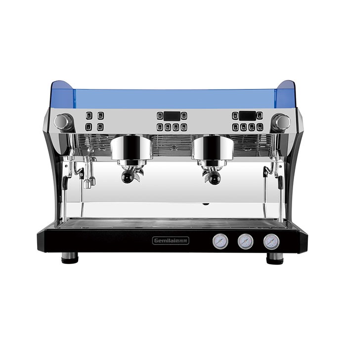 格米莱咖啡机商用半自动意式双头咖啡机CRM3120C磨豆拉花咖啡机