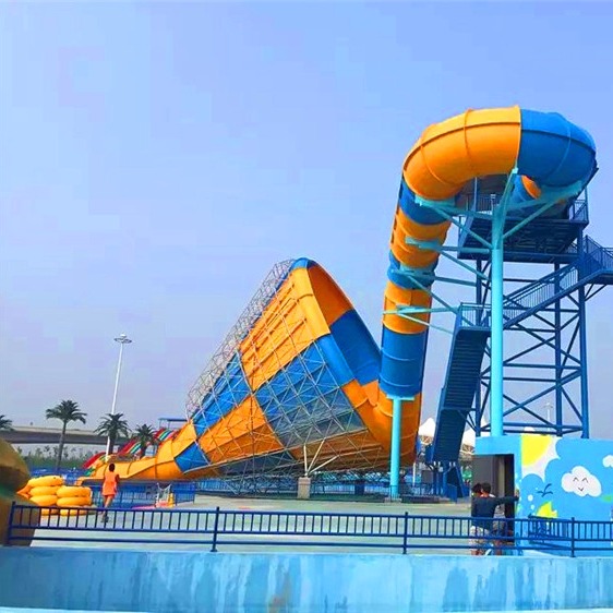 广州景至蓝　生产安装水上乐园设备　水上滑梯设备　大喇叭滑梯
