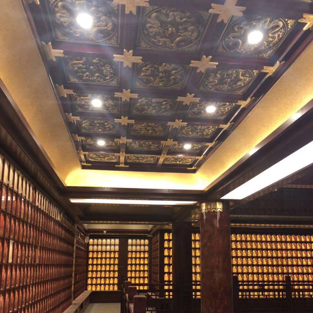 中式门厅走廊吊顶装修图片 – 设计本装修效果图