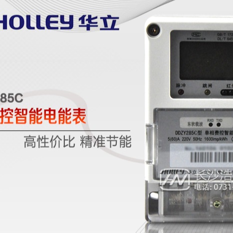 杭州华立DDZY285C单相本地费控智能电能表