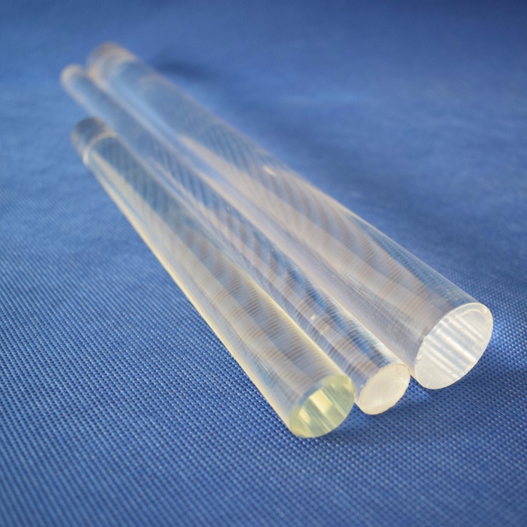 石英玻璃棒 透明石英棒 耐高温导光棒石英条 石英棒 实验加工定做
