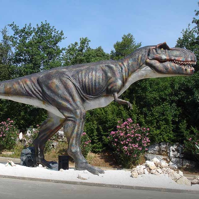 超逼真自贡恐龙模型 博物馆主题公园电动仿真恐龙模型 恐龙工厂
