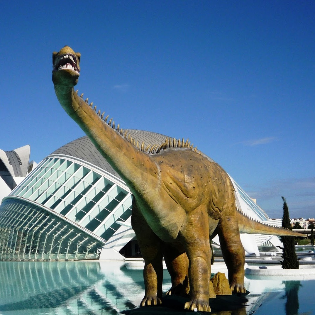 大型仿真恐龙模型制作工厂 红外感应启动 梁龙模型