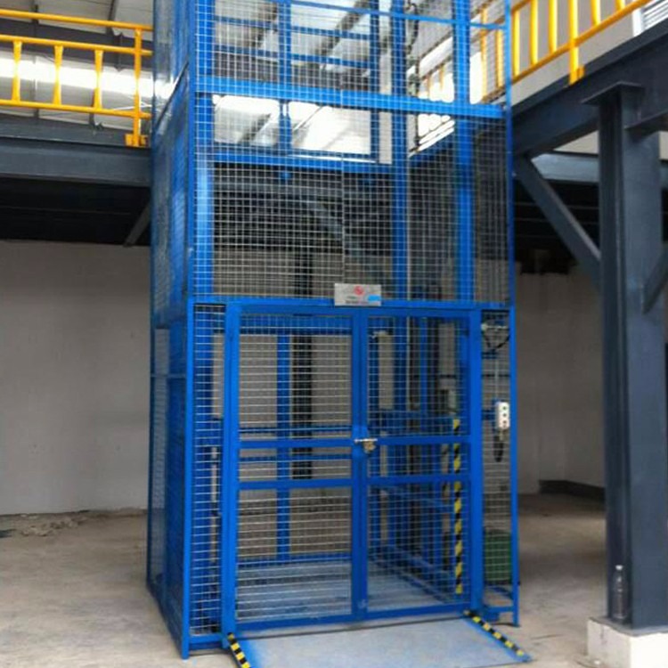 液压货梯厂家 简易货梯 取货机 导轨链条式小型货梯