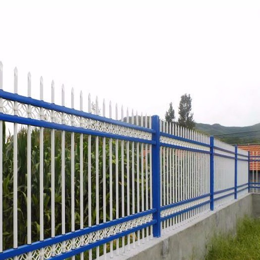 甘肃锌钢围墙护栏厂家 小区 庭院铁艺围栏  围墙隔离栏价格 