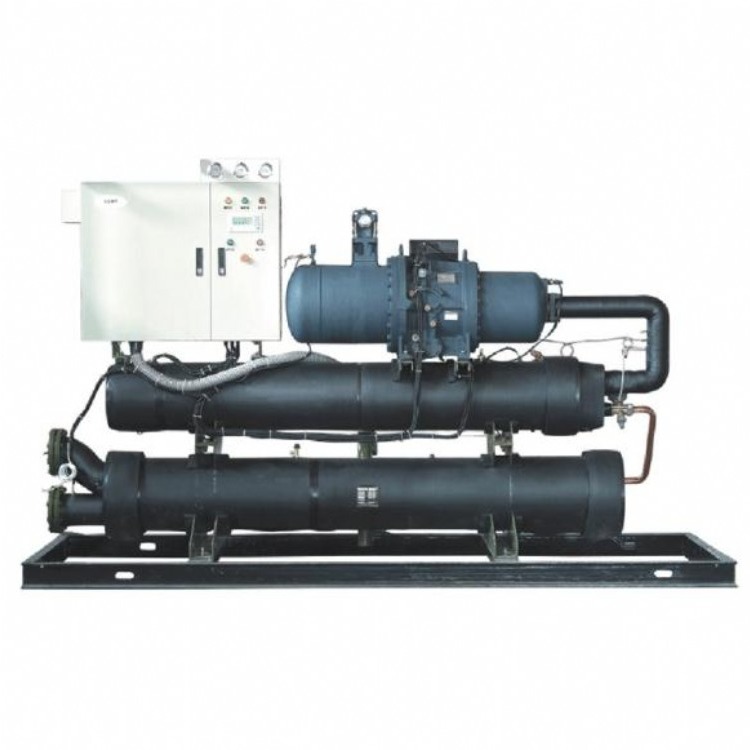 原产地厂家直销 大中型家用满液式水地源热泵机组 别墅热泵