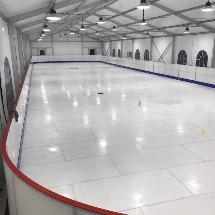 仿真冰场 拓冰者厂家直售四季溜冰板可定制仿真冰规格