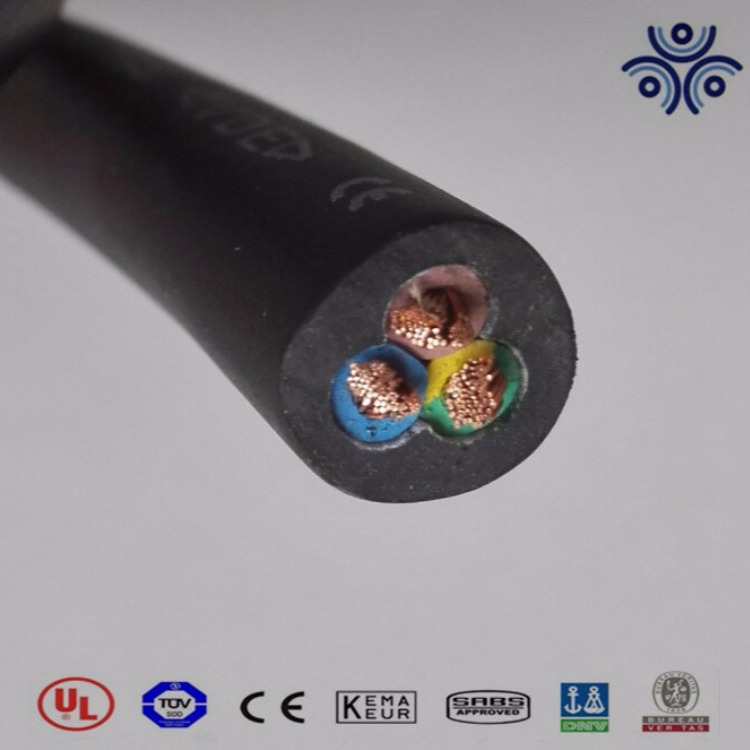 胜华电缆 胜华煤矿机械用EPR绝缘橡胶护套软橡胶电缆