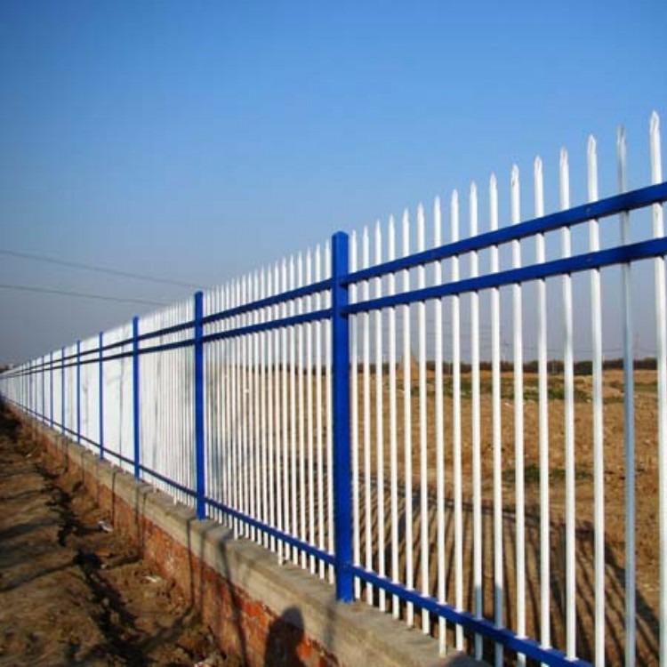 厂家定制生产铁艺围栏 小区 别墅 庭院锌钢围墙护栏厂家 锌钢围栏价格