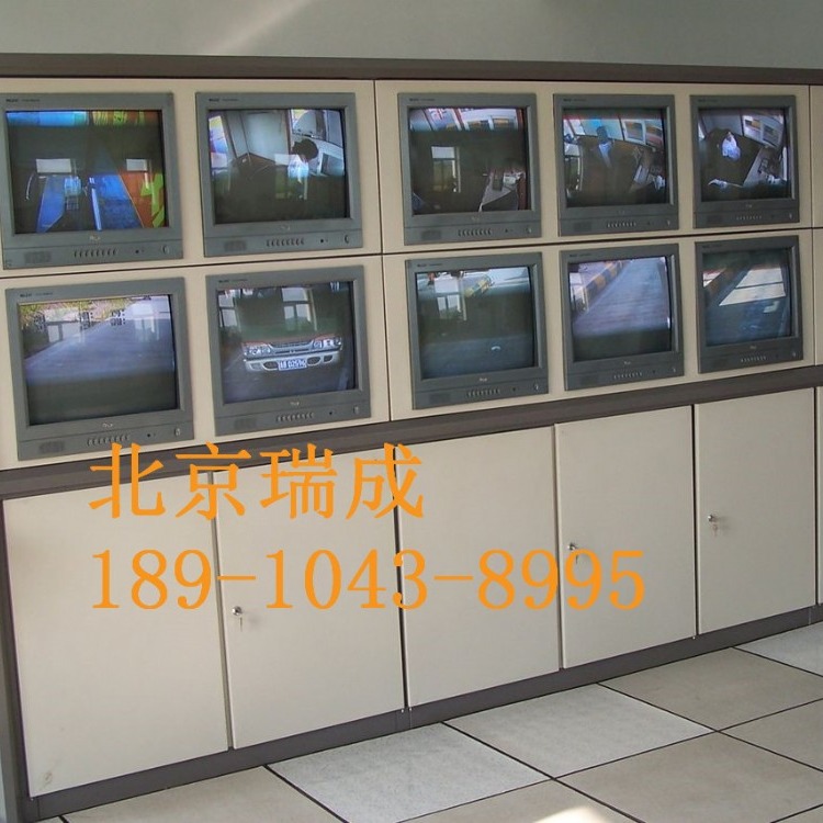 监控电视墙设计方案操作台电视墙42显示器电视墙豪华型监控电视墙