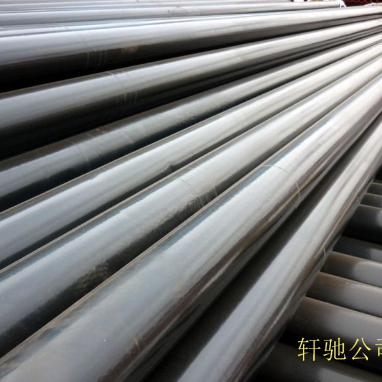 陕西黑色热浸塑钢管生产厂家，200*5热浸塑钢管价格