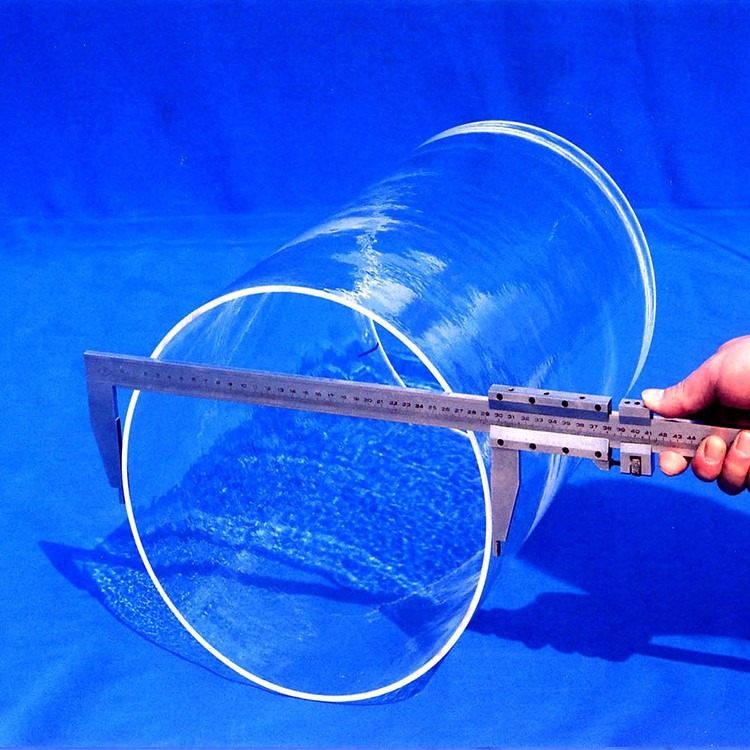 瑞普大口径石英管 透明石英管 耐高温石英管 石英玻璃管  