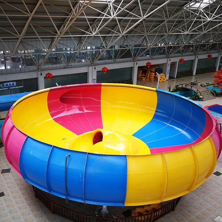 广州浪水上乐园设备厂家设计大型水上乐园水滑梯巨兽碗滑梯
