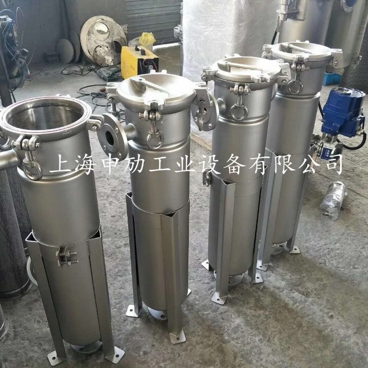 上海申劢工业设备有限公司1P2S单袋式过滤器，不锈钢袋式过滤器