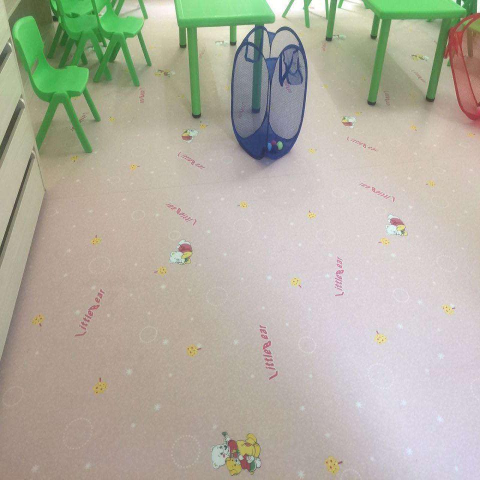 崇左市江洲区幼儿园室内Pvc地板价格,幼儿园室内地板