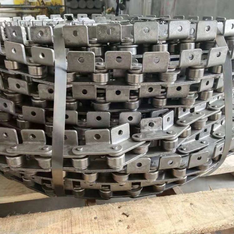 厂家供应304不锈钢空心销轴链条碳钢双节距工业传动空心链条