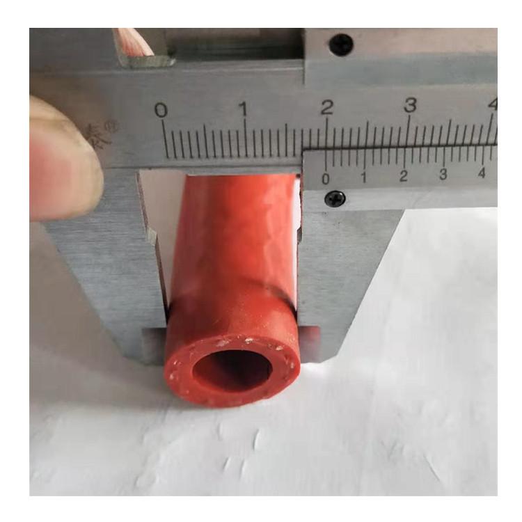 德莱橡胶 产地货源 编织硅胶蒸汽管 耐热高温管 透明硅胶网布纹管 气相铂金硅胶管