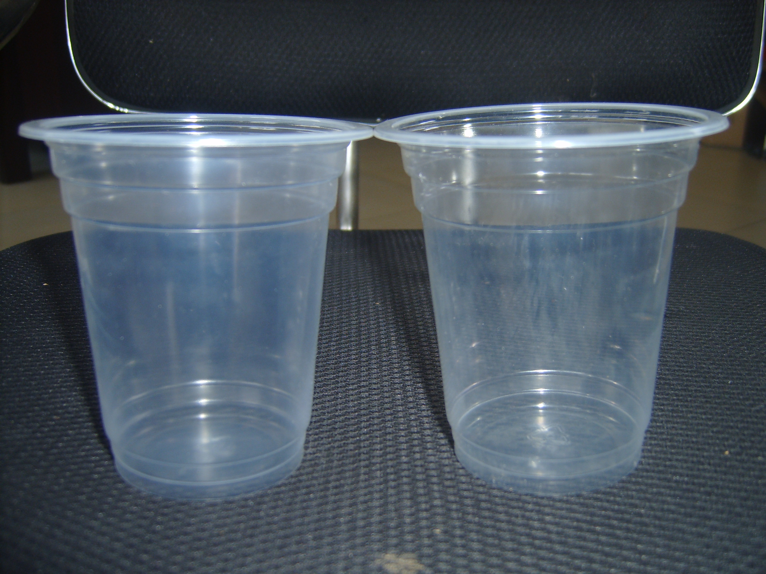 一次性环保PP透明杯彩印杯封口塑料杯