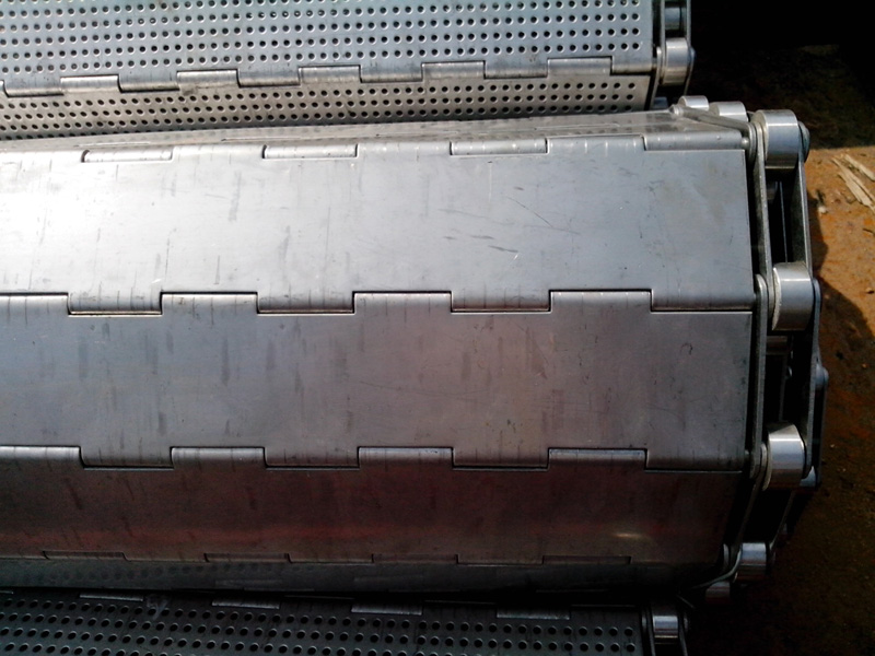 宁津威诺定制节距80不锈钢滚子链穿轴式板链