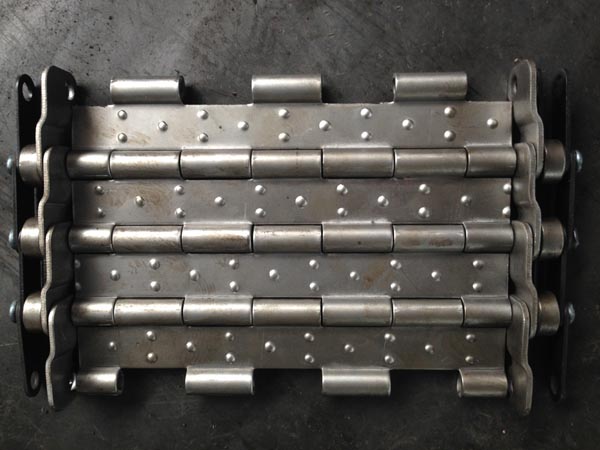 宁津威诺厂家批发排屑器链板 排屑机链条输送带 板式输送带