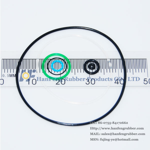 供应精密的橡胶圈 橡胶O型圈  O型密封圈 线径0.3mm  0.4mm 0.5mm  0.6mm 