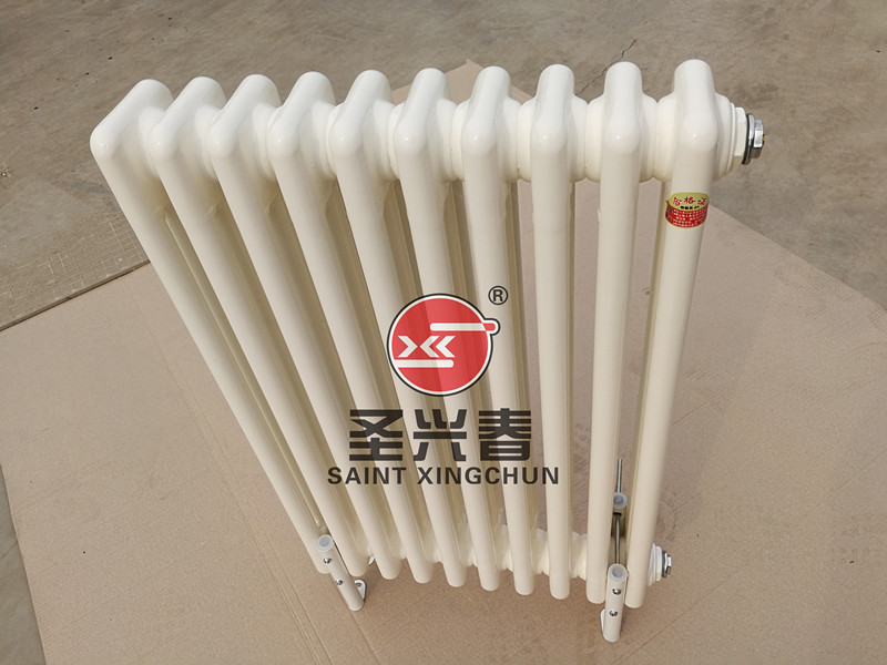 QFGZ306钢管三柱散热器 钢管柱型暖气片 双层内防腐
