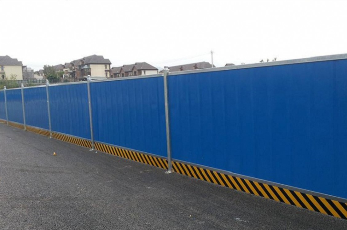 蚌埠pvc板围挡 绿色安全围挡 威景蓝色pvc施工围挡厂家