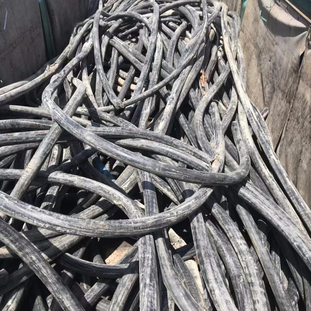 电缆线回收价格  废旧带皮电缆回收 