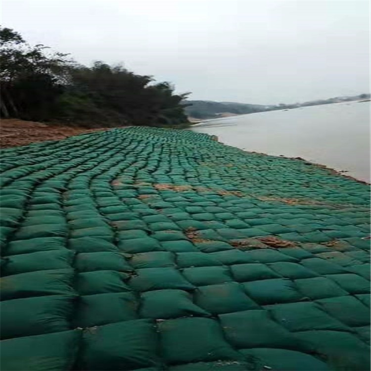 河道边坡治理 水渠防护 护坡生态袋厂家详细介绍 无纺布生态袋价格优惠
