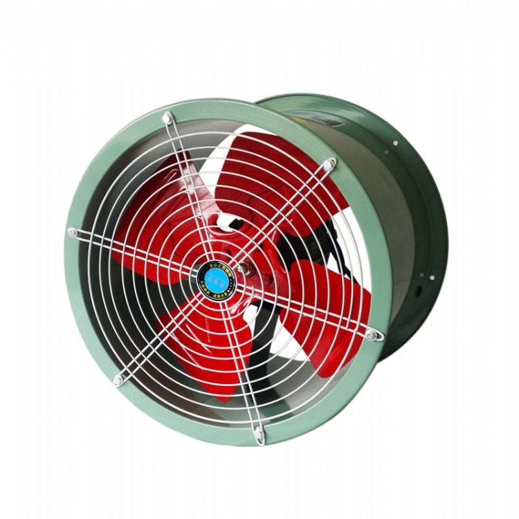 厂家直销低噪音轴流抽风机220V排风机工业圆筒管道风机