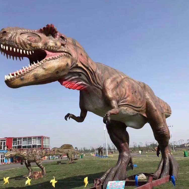 仿真恐龙模型玩具 恐龙跑跑车