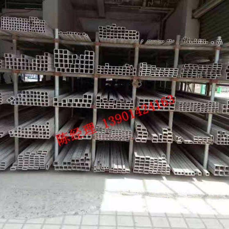 拉丝不锈钢方管用在北京土豪金护栏