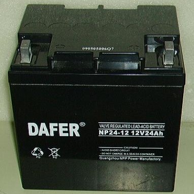 德富力蓄电池NP24-12-DAFER 12V24AH电池-德富力电源报价