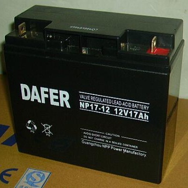 德富力蓄电池NP17-12消防DAFER电池12V17AH供应商报价