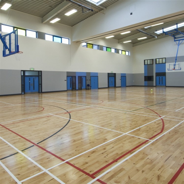 运动木地板  篮球室内场馆专用实木运动地板厂家直销