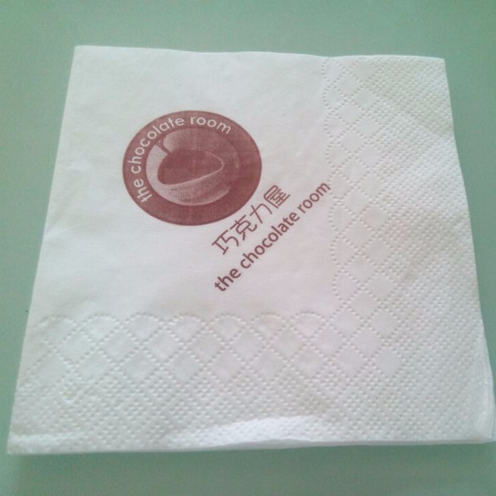 LOGO纸巾，Logo餐巾纸，logo盒抽广告纸巾定制厂家