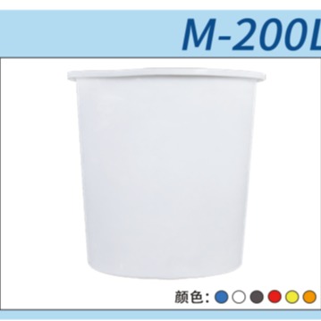 M200L塑料敞口PE腌制圆桶厂家直销