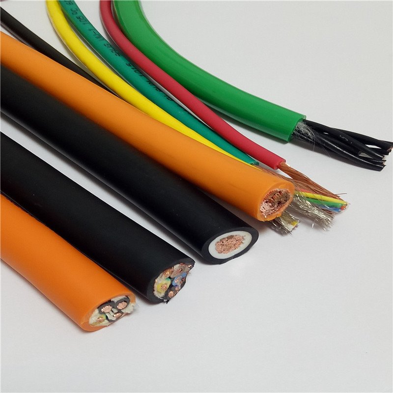 生产厂家高柔性 4*0.75 专用拖链TRVVP护套屏蔽电缆